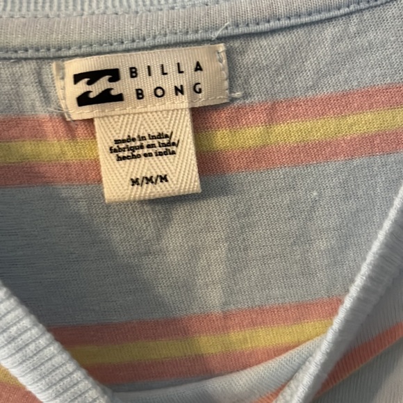NWT oversized billabong tee womens sz M - Picture 2 of 14